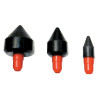 104013 - 3 PIECE RUBBER TIP SET