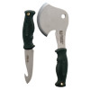241OT - SCHRADE AXE / KNIFE COMBO WITH  SHEATH