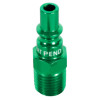 71440G - 1/4 IN NPT MALE GREEN PLUG