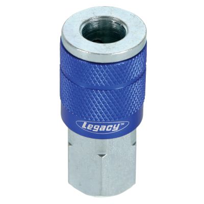 1/4 IN NPT FEMALE BLUE COUPLER