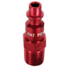 73440R - 1/4 IN NPT MALE RED PLUG