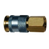 AC90D - 1/4" HI-FLO BRASS COUPLER