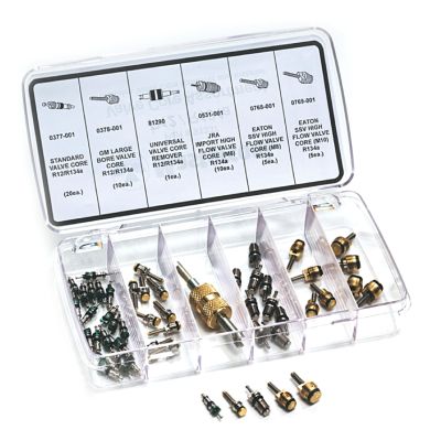 R12/R134A VALVE CORE ASSORT