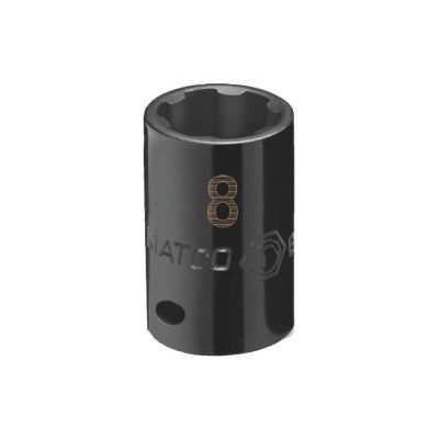 1/4" 8MM PRO NONSLIP IMP SOCKE