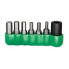 BSAH7A - 1/4" DRIVE 7 PIECE QUIKBIT HEX BIT DRIVER SET