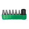 BSATX7A - 1/4" DRIVE 7 PIECE QUIKBIT TORX BIT DRIVER SET