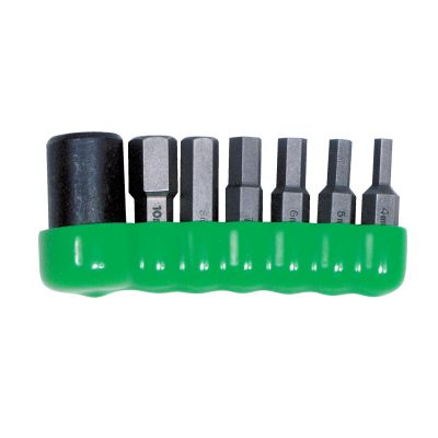 7PC 3/8 METRIC HEX QUICKBIT