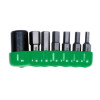 BSBHM7A - 3/8" DRIVE 7 PIECE METRIC QUICKBIT HEX BIT DRIVER SET