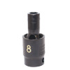 BUP8M6B - 3/8 IN DRIVE 6 POINT 8 MM UNIVERSAL METRIC SOCKET