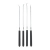 CHP4L - 4PIECE HOOK AND PICK SET WITH CUSHION GRIP