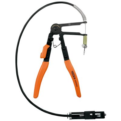 RATCHETING HOSE CLAMP PLIERS
