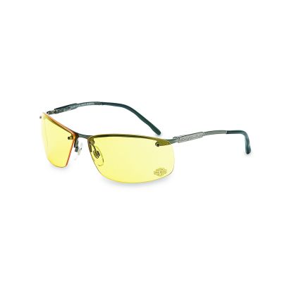 HD GUNMETAL FRAME AMBER LENS
