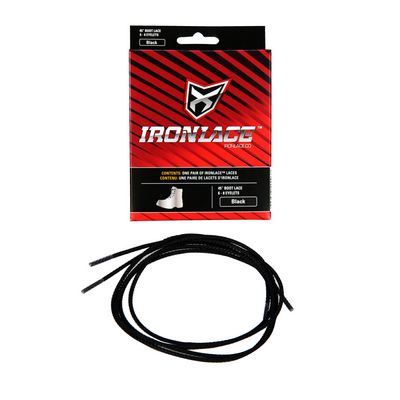 45" BLACK IRONLACE 12 PK