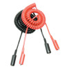 MD2514 - 5' TWIN COIL CORD JUMPER LEADS