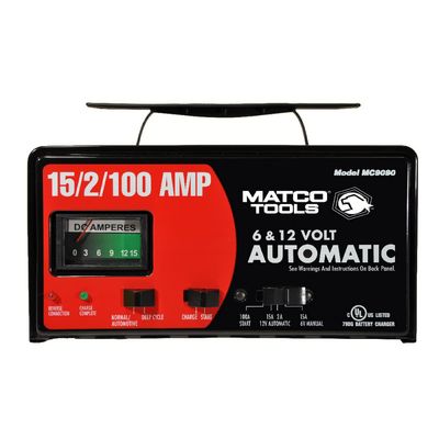 6/12V 15/2A BENCH CHARGER