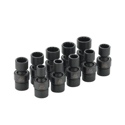 10 PC 3/8" DR MET 12 PT UNIV