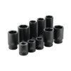 SDP10V - 3/4" DRIVE 10 PIECE WHEEL SERVICE IMPACT SOCKET SET