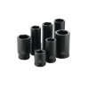 SDP76V - 3/4" DRIVE 7 PIECE WHEEL SERVICE IMPACT SOCKET SET