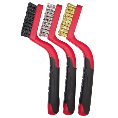 3PC SOFT GRIP NARROW BRUSH SET