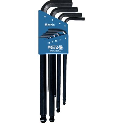 BALL HEX KEY 9PC 1.5-10MM
