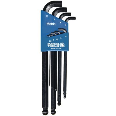 STUBBY BALL-HEX 9PC 1.5-10MM