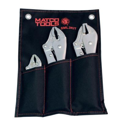 3PCS LOCKING PLIER SET