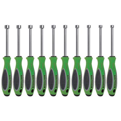 10 PC METRIC NUTDRIVER SET