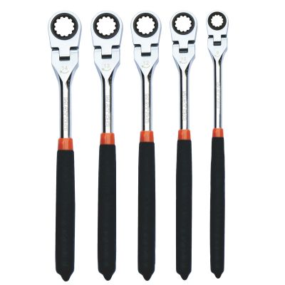 5 PC RATCHET FLEX WRENCH SET