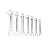 SROEA7T - 7 PIECE SAE 6 POINT OPEN END ANGLED WRENCH SET