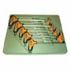 STX9 - 9 PIECE SAE T-HANDLE HEX KEY SET
