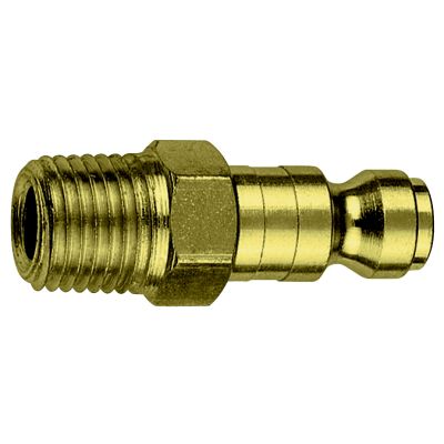 1/4 BRASS NPTM BRASS COUPLER