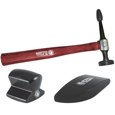 RUBBER HAMMER AND DOLLIES SET