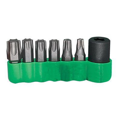 3/8 7PC TORX QUIKBIT SET