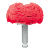 FBB3 - 3" ORANGE FELT BUFF BALL