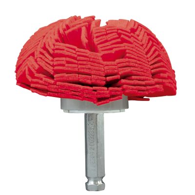 4" ORANGE FELT BUFF BALL
