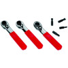 FTR7 - 7 PIECE 7 TOOTH RATCHET WRENCH BIT SET