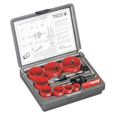 13 PC. HOLESAW KIT