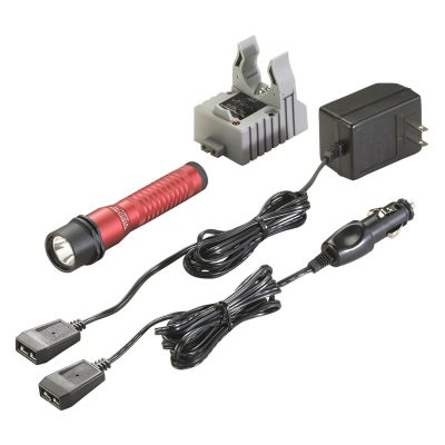 STRION LED-RED W/CHARGER