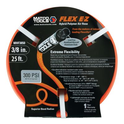 FLEX-EZ 3/8 X 25 ORANGE