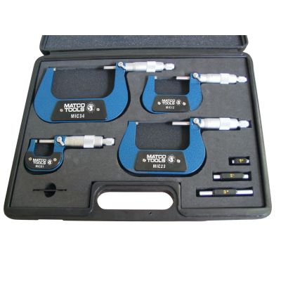 0-4" 4 PCS OUTSIDE MICROMETER