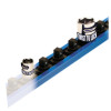 1/4" DRIVE LOCK-A-SOCKET RAIL - BLUE