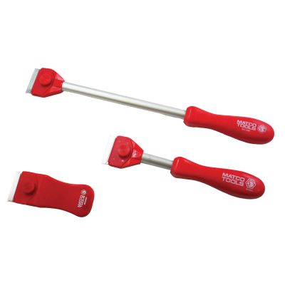 3 PC RAZOR BLADE SCRAPER KIT