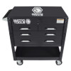 MSC4SB - 4 DRAWER SERVICE CART- STEALTH
