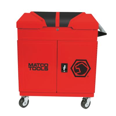 FULL SIZE 2 DRAWER CART RED