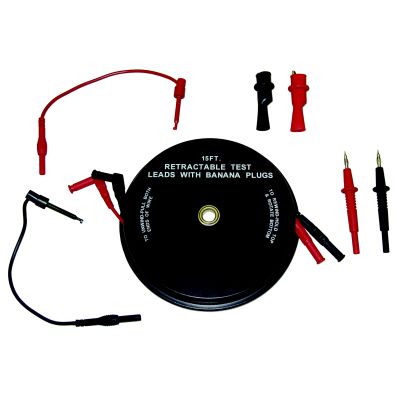 7PC RETRACTABLE TEST LEAD SET
