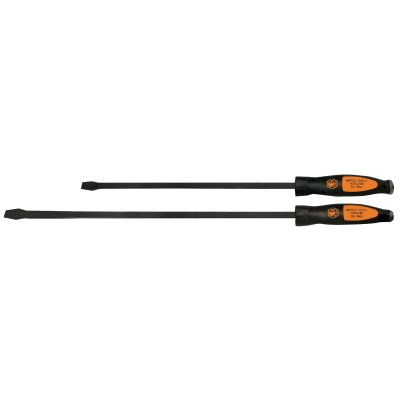 2PC PRYBAR SET ANGLE TIP ORNG