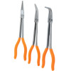 PNO3SB - 3 PIECE EXTRA LONG ORANGE NEEDLE NOSE PLIER SET