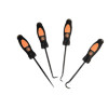 PSM4 - 4 PIECE ORANGE HEAVY-DUTY HOOK-N-PICK SET