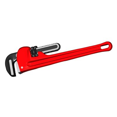 10 IN HD PIPE WRENCH
