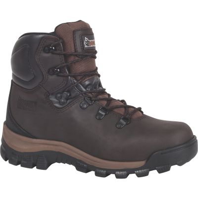 BROWN 6 IN STEEL TOE M 10